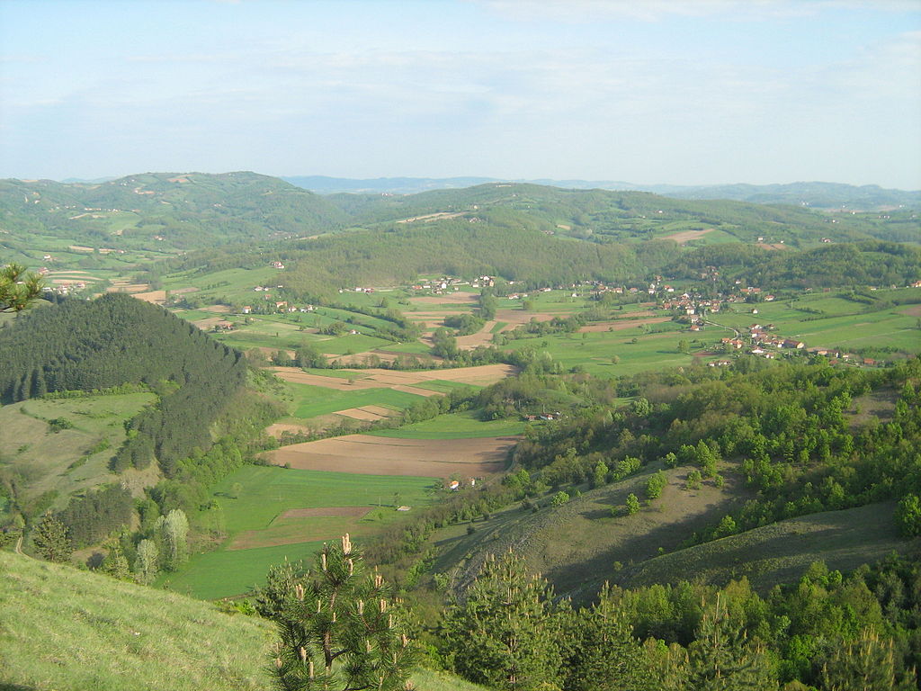 Šarani, pogled sa Krvavca