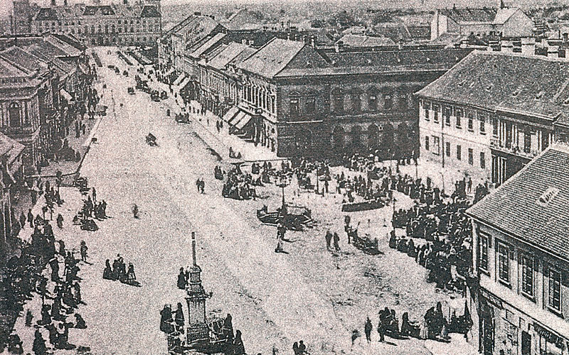 Stari Sombor, trg