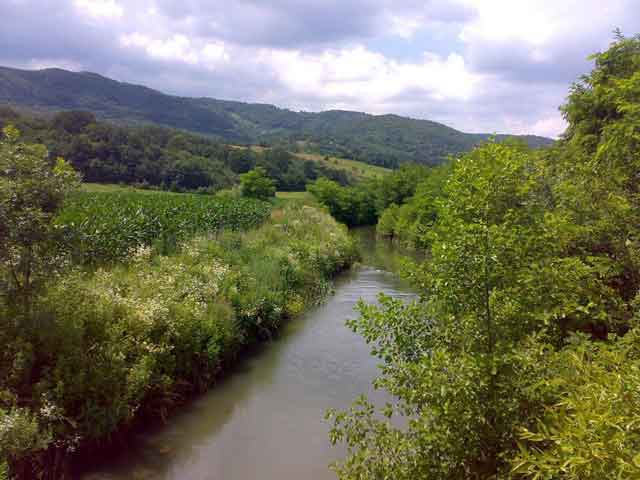 Река Гружа, село Пајсијевић