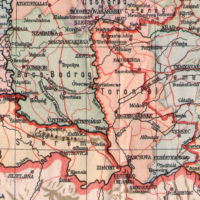 Magyarország politikai térképe, 1914